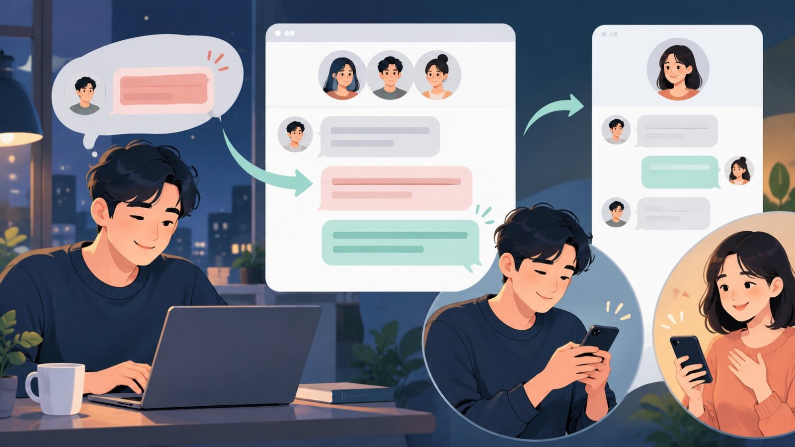 向误收者说明并发送更正信息