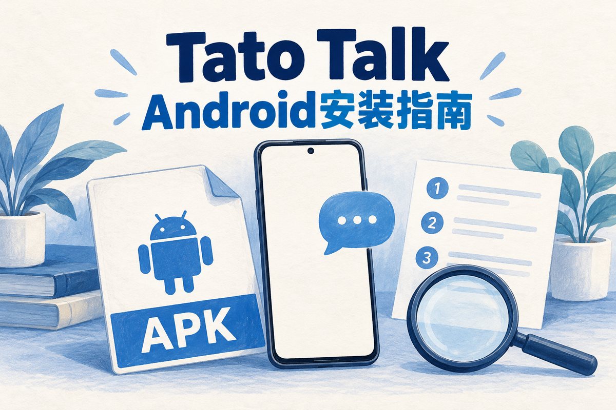 Tato Talk Android版安装教程：APK下载与提示排查
